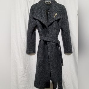 Ivanka Trump semi wool trench coat womans size 10